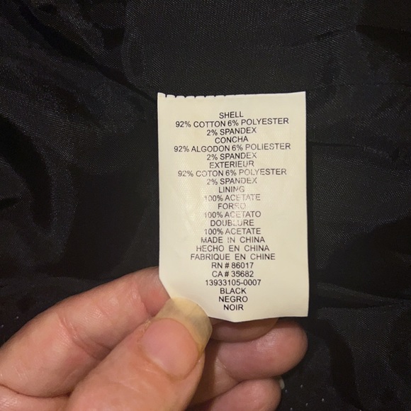 Bebe black/white blazer NWOT - Picture 16 of 17